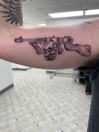 Explore collar bone tattoo ideas men, creative tattoo ideas in Orland, available at K1LL3R ARTW0RK