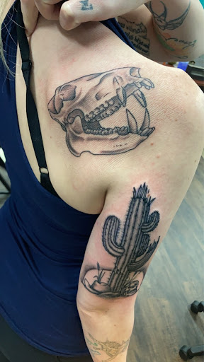 Explore mushu tattoo ideas, creative tattoo ideas in Prescott Valley, available at Ink Dreamz Tattoo Studio