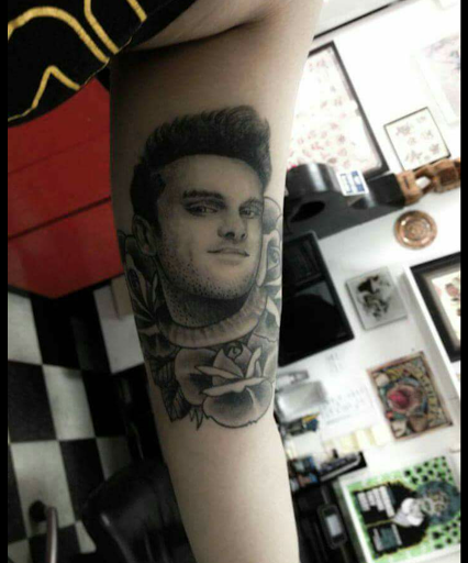 Explore good shoulder tattoo ideas, creative tattoo ideas in Stockton, available at THE PIRATES LOUNGE TATTOO PARLOR