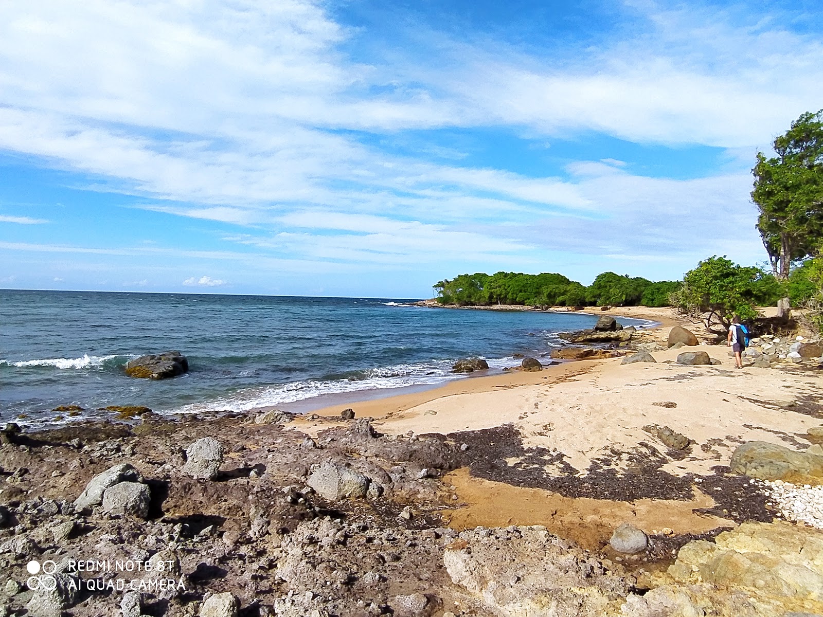 Fotografija Anse du Petit Fort Beach z prostorna obala