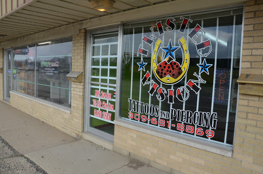 Explore grandpa tattoos ideas, creative tattoo ideas in Peoria Heights, available at Twisted Vision Inc