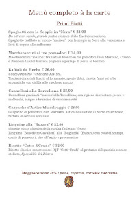 Bistrot de Venise à Venice menu