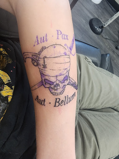 Explore philosophy tattoo ideas, creative tattoo ideas in Aurora, available at Primal Tattoo and Piercing