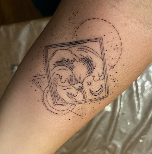 Explore leg tattoo cover up ideas, creative tattoo ideas in Brooklyn, available at NYC Tattoo Shop