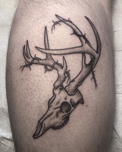 Explore witch tattoo ideas, creative tattoo ideas in Orlando, available at Old Florida Electric