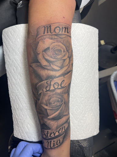 Explore archer tattoo ideas, creative tattoo ideas in Saint Petersburg, available at Foolish Pride Tattoo Co.