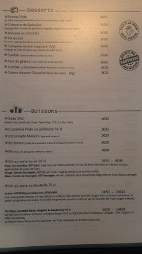Menu / carte de O'Local Restaurant à Brest