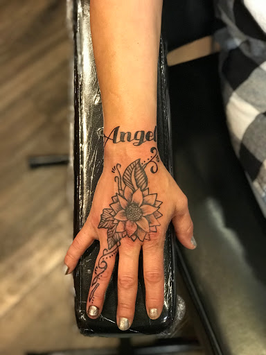 Explore black cat tattoo ideas, creative tattoo ideas in Lexington, available at LexInk Tattoo