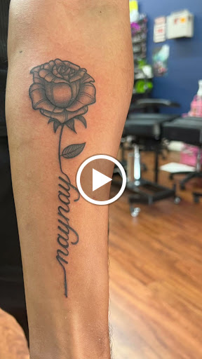 Explore brother and sister tattoo ideas, creative tattoo ideas in Cocoa, available at Rorschach Tattoo Shop and Piercing Studio