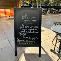 Café Bancel à Valence carte