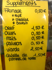 Universoy kebab à Montigny-le-Bretonneux menu