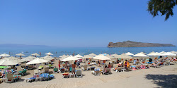 Agia Marina Beach'in fotoğrafı düz ve uzun ile birlikte