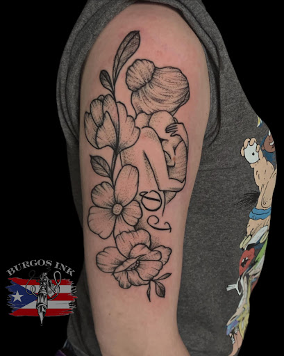 Explore step son tattoo ideas, creative tattoo ideas in Leola, available at Burgos Ink