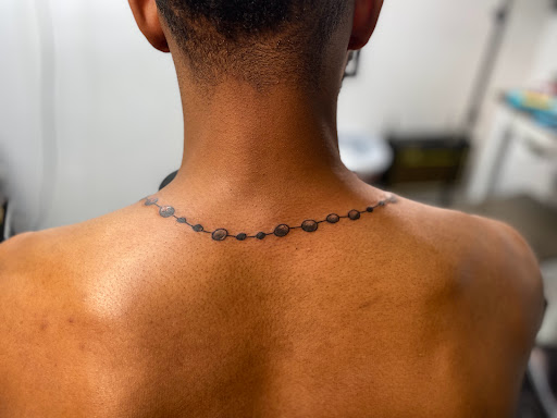 Explore palm sized tattoo ideas, creative tattoo ideas in Meridian, available at spACEys Rock N Roll Tattoo