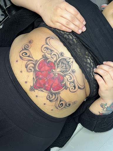 Explore booty cheek tattoo ideas, creative tattoo ideas in Indianapolis, available at Ink Haven
