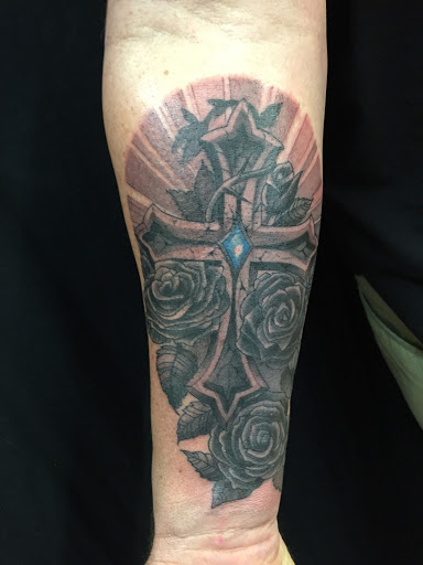 Explore father daughter matching tattoo ideas, creative tattoo ideas in San Diego, available at Funhouse Tattoo