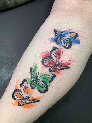 Explore in god we trust tattoo ideas, creative tattoo ideas in Mishawaka, available at Body Art Gallery