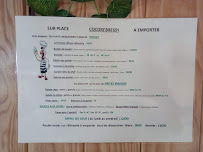 Menu du Cocori'Breizh à Plédran