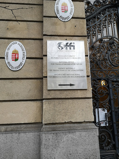 Országos Fordító és Fordításhitelesítő Iroda (OFFI) Budapest