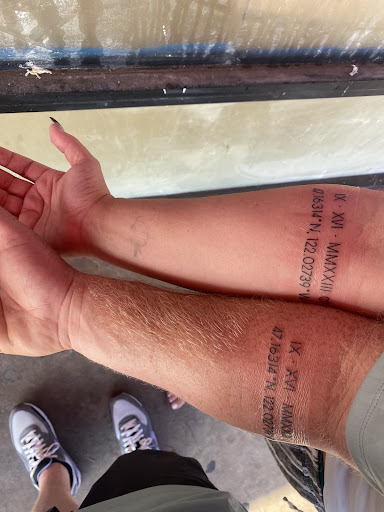 Explore deceased dog tattoo ideas, creative tattoo ideas in San Diego, available at Sideshow Tattoo and Piercing