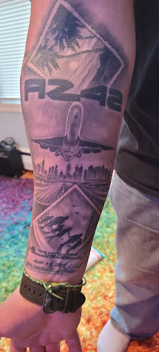 Explore miami tattoo ideas, creative tattoo ideas in Pine Brook, available at Mr Ink Tattoo Studio