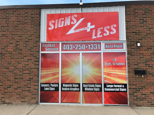 Signs for Less