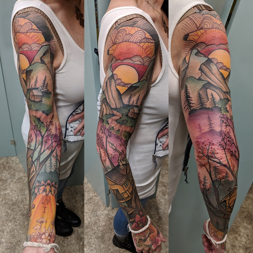 Explore forearm tattoo ideas women, creative tattoo ideas in Green Bay, available at Endless Expansion Custom Tattoo LLC & Alyssa Marie Paramedical & Areola Tattoos