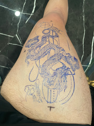 Explore 1of1 tattoo ideas, creative tattoo ideas in Pompano Beach, available at Ink Castle Tattoo Studio