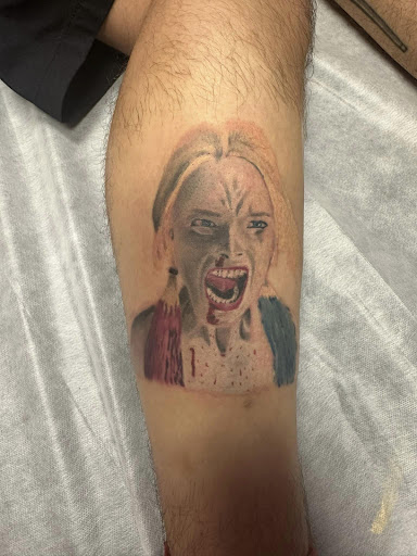 Explore bumblebee tattoo ideas, creative tattoo ideas in Cincinnati, available at Old Hearts Tattoo and Arts