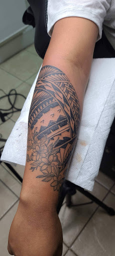 Explore disc golf tattoo ideas, creative tattoo ideas in Houston, available at MS Studios Houstons Ink Therapy