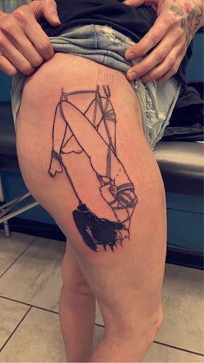 Explore snake tattoo ideas for females, creative tattoo ideas in Foley, available at Symbolic Ink Tattoo Studio