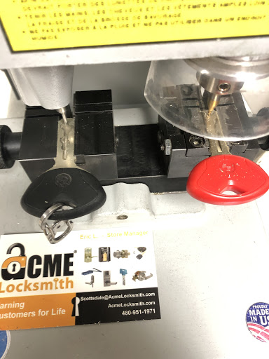 Locksmith «ACME Locksmith», reviews and photos, 7118 E Sahuaro Dr Ste A, Scottsdale, AZ 85254, USA