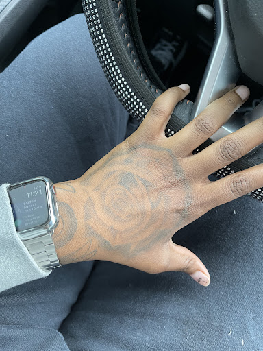 Explore dripping tattoo ideas, creative tattoo ideas in Ocoee, available at Slaughterized Ink Tattoo and Piercing Studio