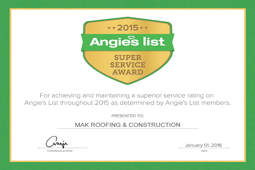 Roofing Contractor «Mak Roofing & Construction - Residential | Commercial Roofer & Spray Foam», reviews and photos