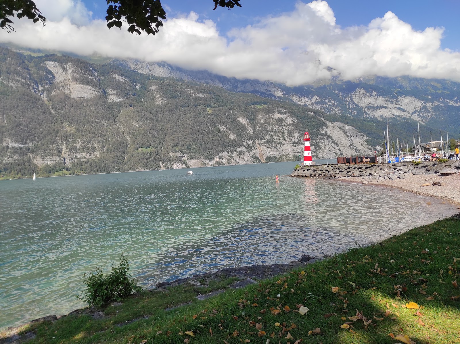 Foto de Leuchtturm Strand con terreno rocoso superficie