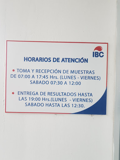 Laboratorio IBC (SUCURSAL EQUIPETROL)