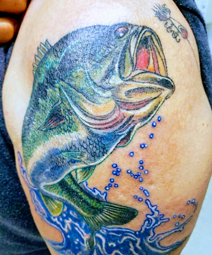 Explore moon tattoo ideas for men, creative tattoo ideas in San Angelo, available at A1 Tattoos and Piercings