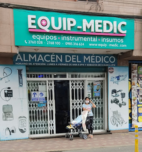 EQUIP-MEDIC Principal /ECUADOR/Distribuidora y venta de Equipos e Insumos medicos