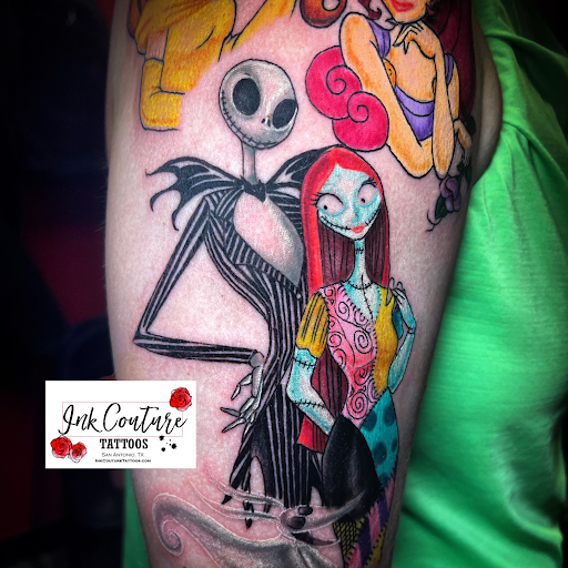 Explore horror tattoo ideas simple, creative tattoo ideas in San Antonio, available at Ink Couture Tattoos