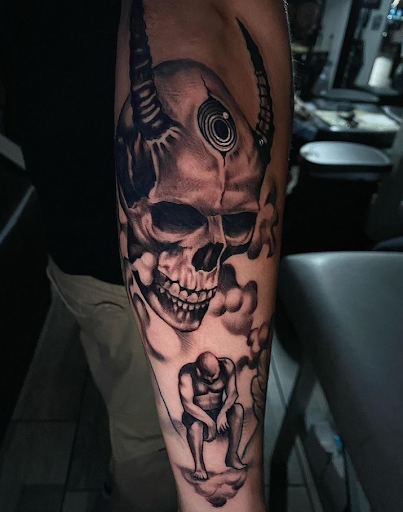 Explore latin quotes tattoo ideas, creative tattoo ideas in San Antonio, available at Firme Copias Tattoo Studio