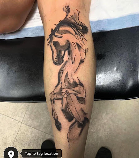 Explore child birth date tattoo ideas, creative tattoo ideas in Hudson Falls, available at ALTERED ADDICTION TATTOOS