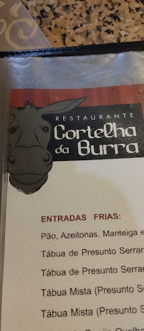 Cortelha Da Burra à Mizarela menu