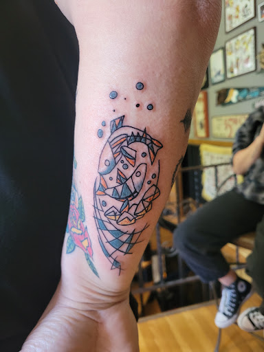 Explore sand dollar tattoo ideas, creative tattoo ideas in Freeport, available at Zealous Art Studio & Tattoo