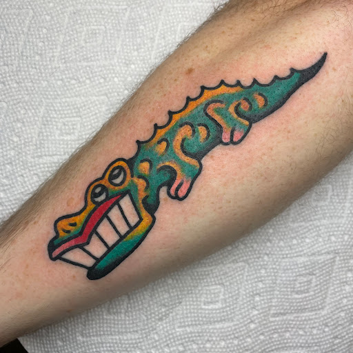 Explore bar code tattoo ideas, creative tattoo ideas in Oshkosh, available at Easy Street Tattoo