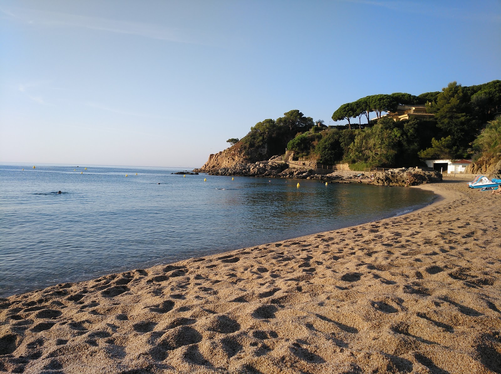 Cala Bona Plajı'in fotoğrafı çok temiz temizlik seviyesi ile