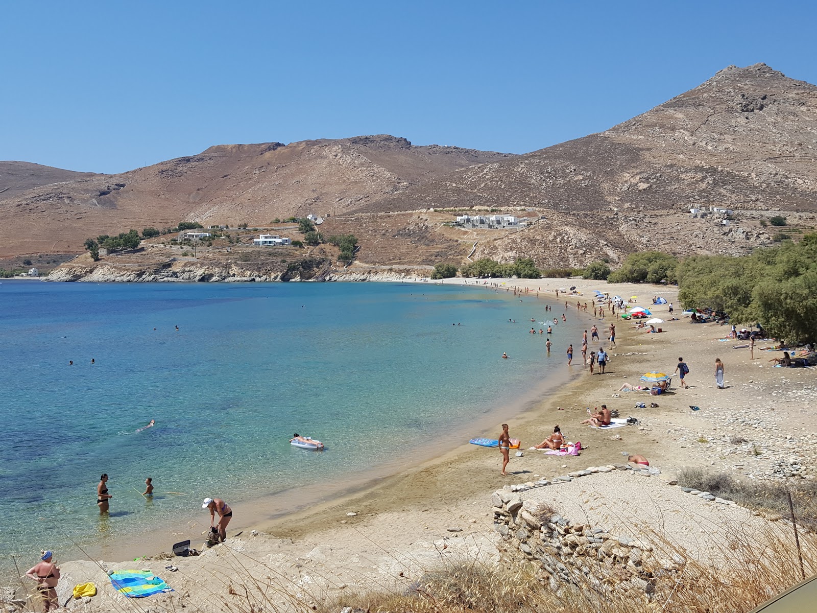 Foto de Paralia Ganema área de servicios