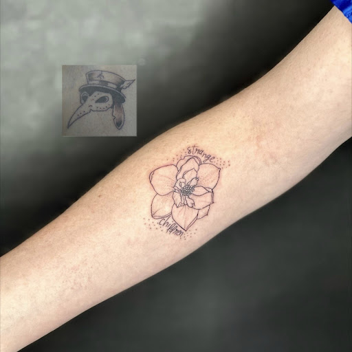 Explore tattoo ideas biomechanical, creative tattoo ideas in New Orleans, available at Catahoula Tattoo 