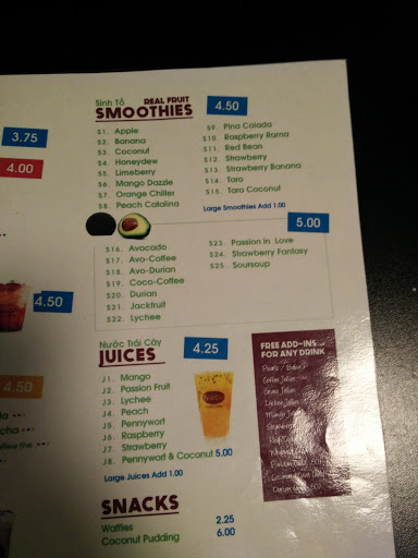 Dessert Shop «Bambu Desserts & Drinks», reviews and photos, 6050 Geary St, San Francisco, CA 94121, USA