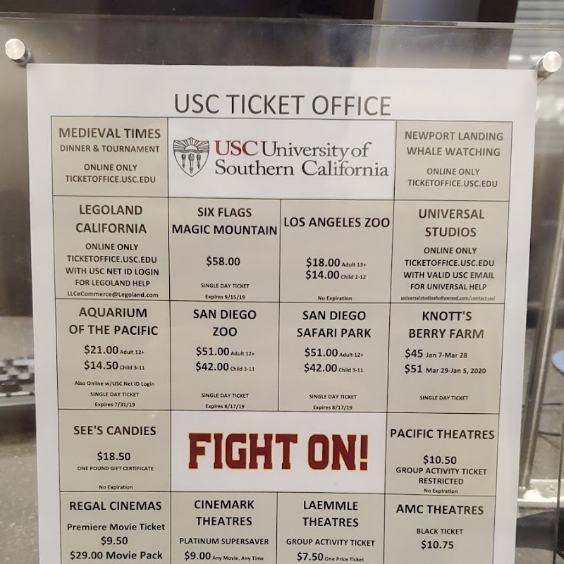 USC Ticket Office