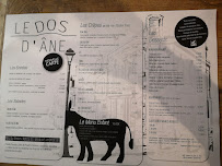 Le Dos D'Âne à Amiens menu